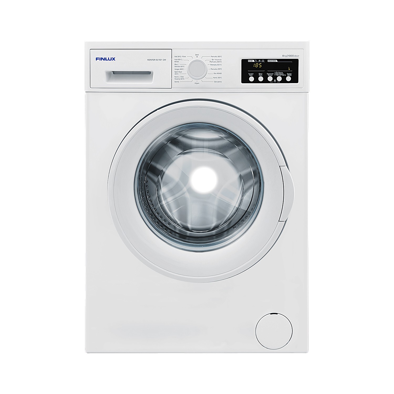 Finlux Konfor 82101 CM D Enerji Sınıfı 8 Kg 1000 Devir Çamaşır Makinesi